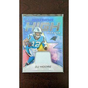 2019 Panini ROOKIES & STARS HIGH OCTANE PATCH Card D.J. Moore #/25 Rare!